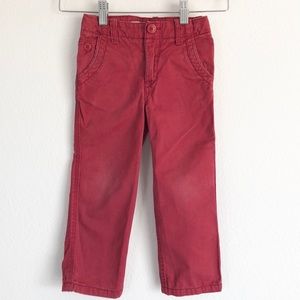 Baby Gap boys toddler red jeans 4T
